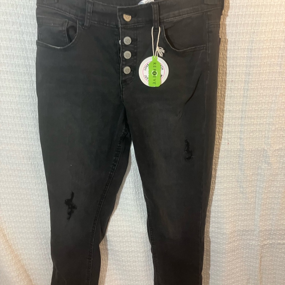Justice Black Skinny Jeans